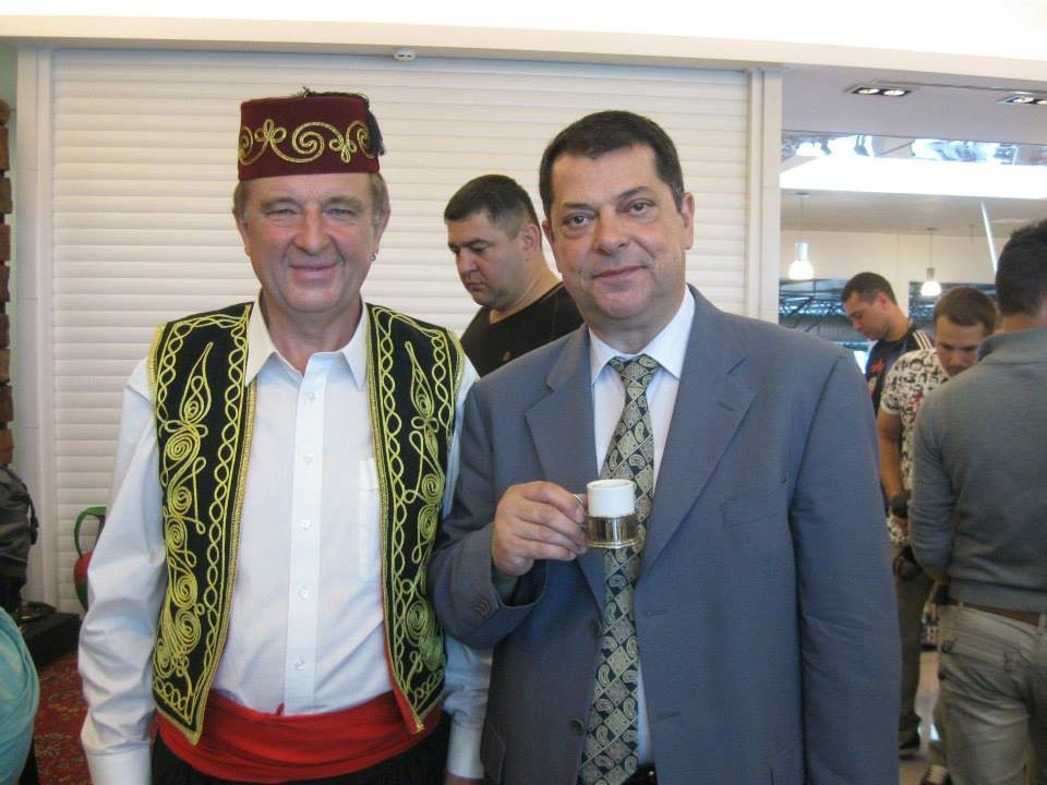 With E.S.Dl. Mehmet Selim Kartal in Aeroport Chisinau 03.09.2014
