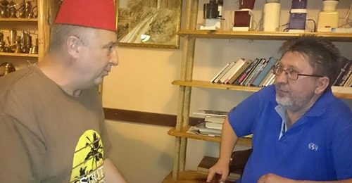 С Сергеем Пономаревым - специальным корреспондентом московской комсомолки.