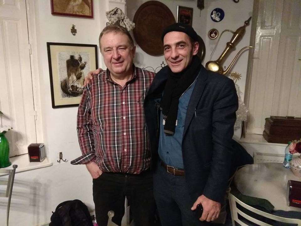 With Liviu Dospinescu - Professor of Theatre/ Cultural Studies в Université Laval, Quebec,Canada