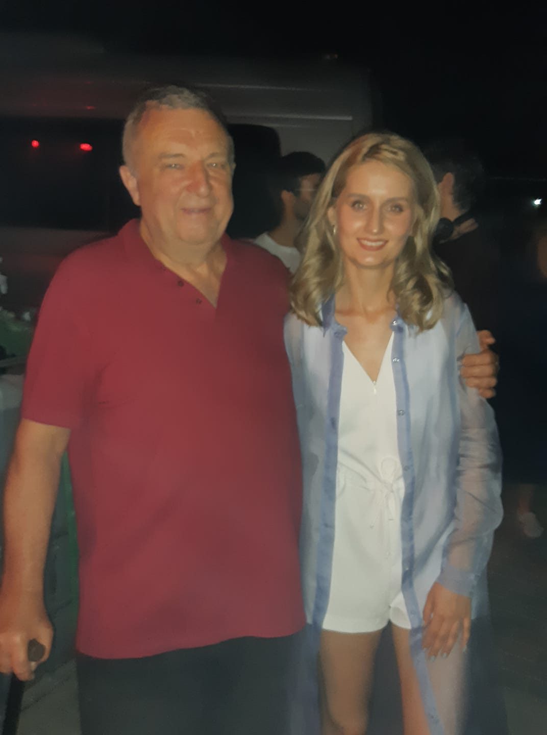 С Лидией Исак.