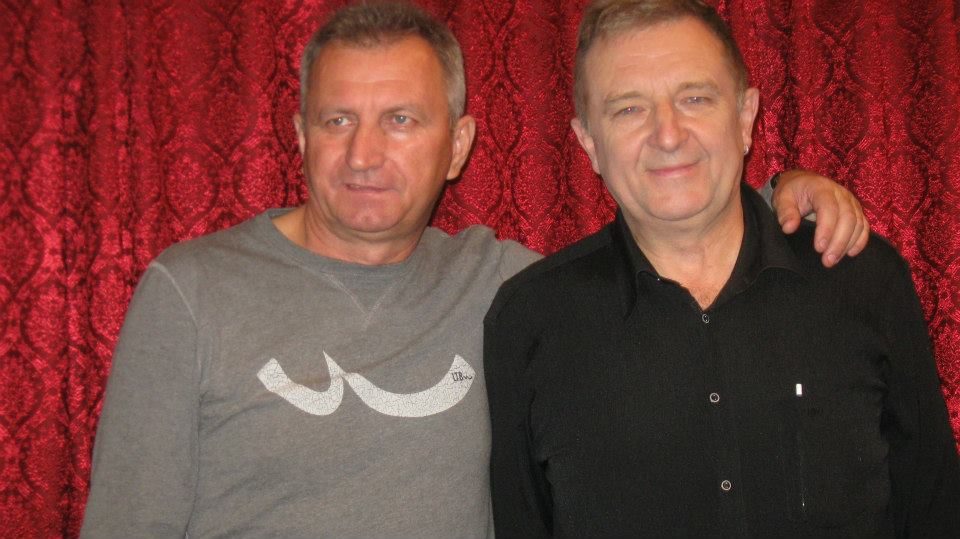 С продюсером Сергеем Орловым.