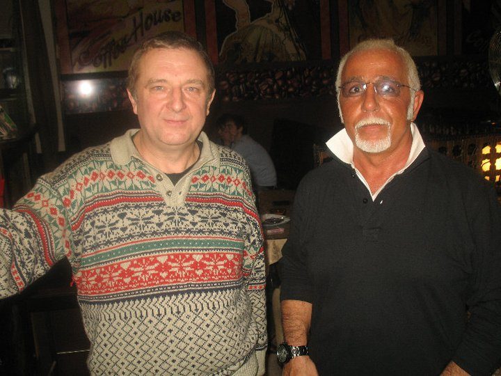 С итальянским певцом Stefano Nutti.